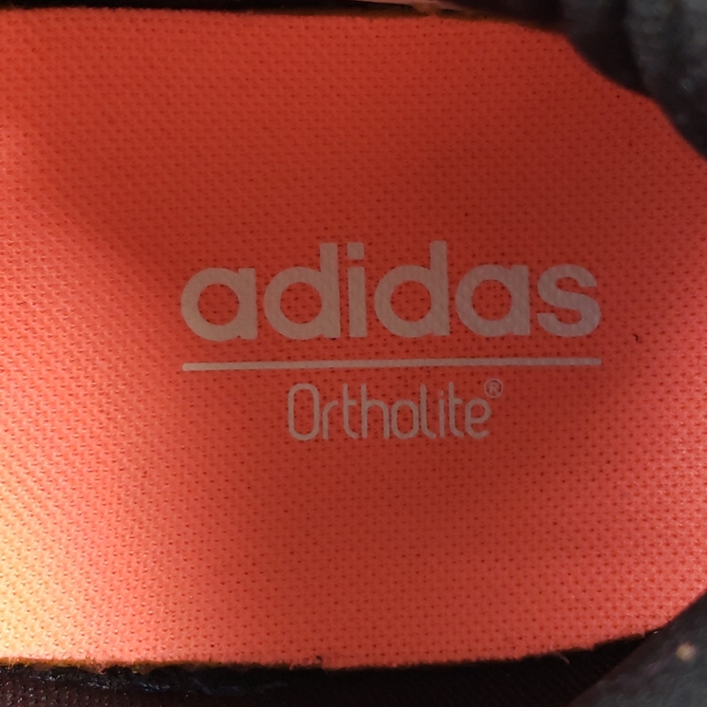 adidas Men's Quadcube Running Shoes Black/Signal - Picture 9 of 10